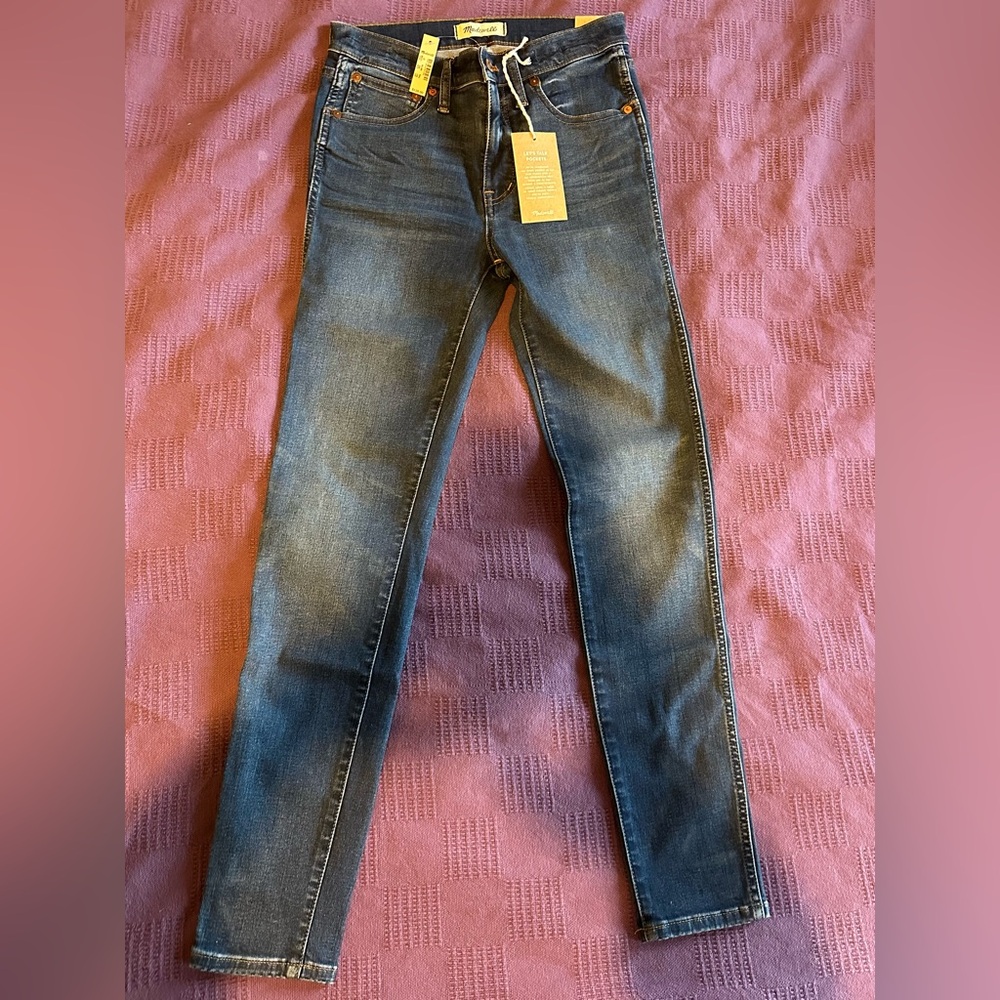 Madewell 9” High Rise NWT 27 skinny jeans
